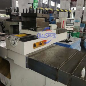 Large Diameter Professional PLC Floor Type Flange Turning Horizontal Face Lathe