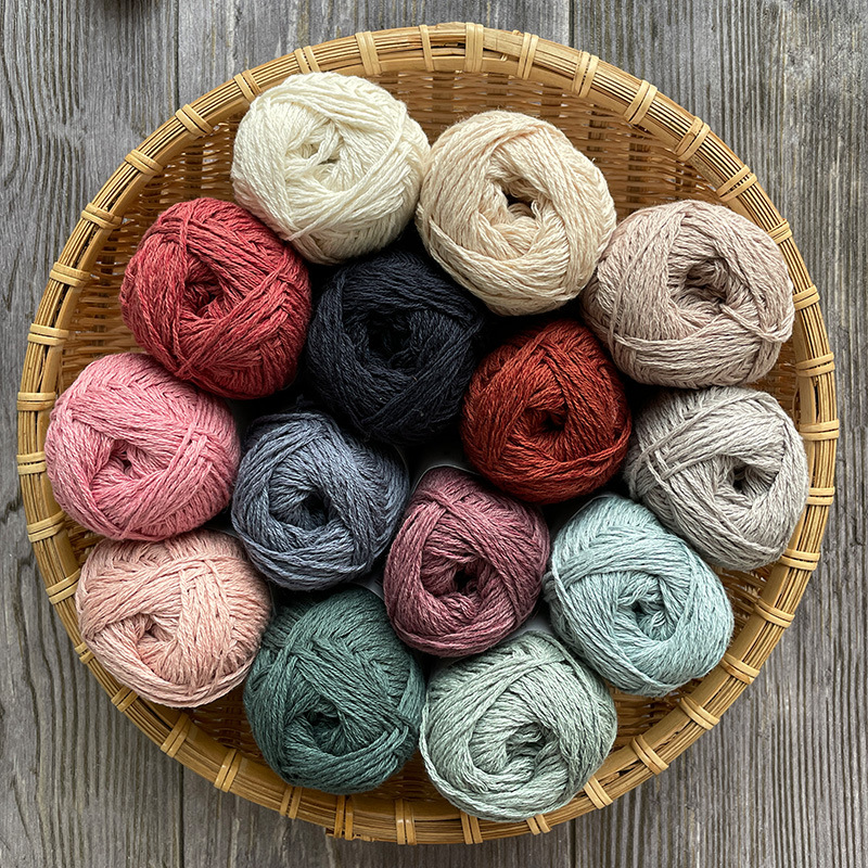 Breathable Blended Linen Cotton Yarn For Knitting Antibacterial