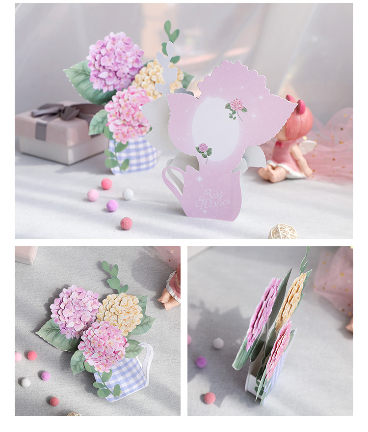 Luxury 3mm 3d Pop Up Greeting Card For Mother Day