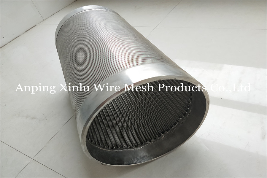 8 5 / 8 " Water Well Continuous Slot Screen V Wedge Shaped Metal Material