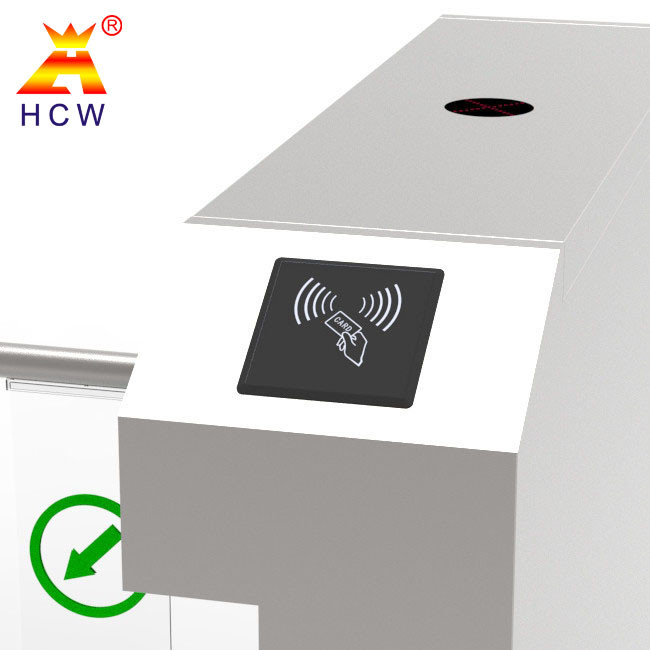 Office Building Access Control System Swing Gate Turnstile For Staff Passage