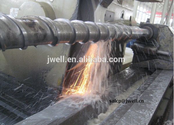 Wood Plastic Indoor Decorative Materials Extrusion Line 600-1200 Conical Twin Screw