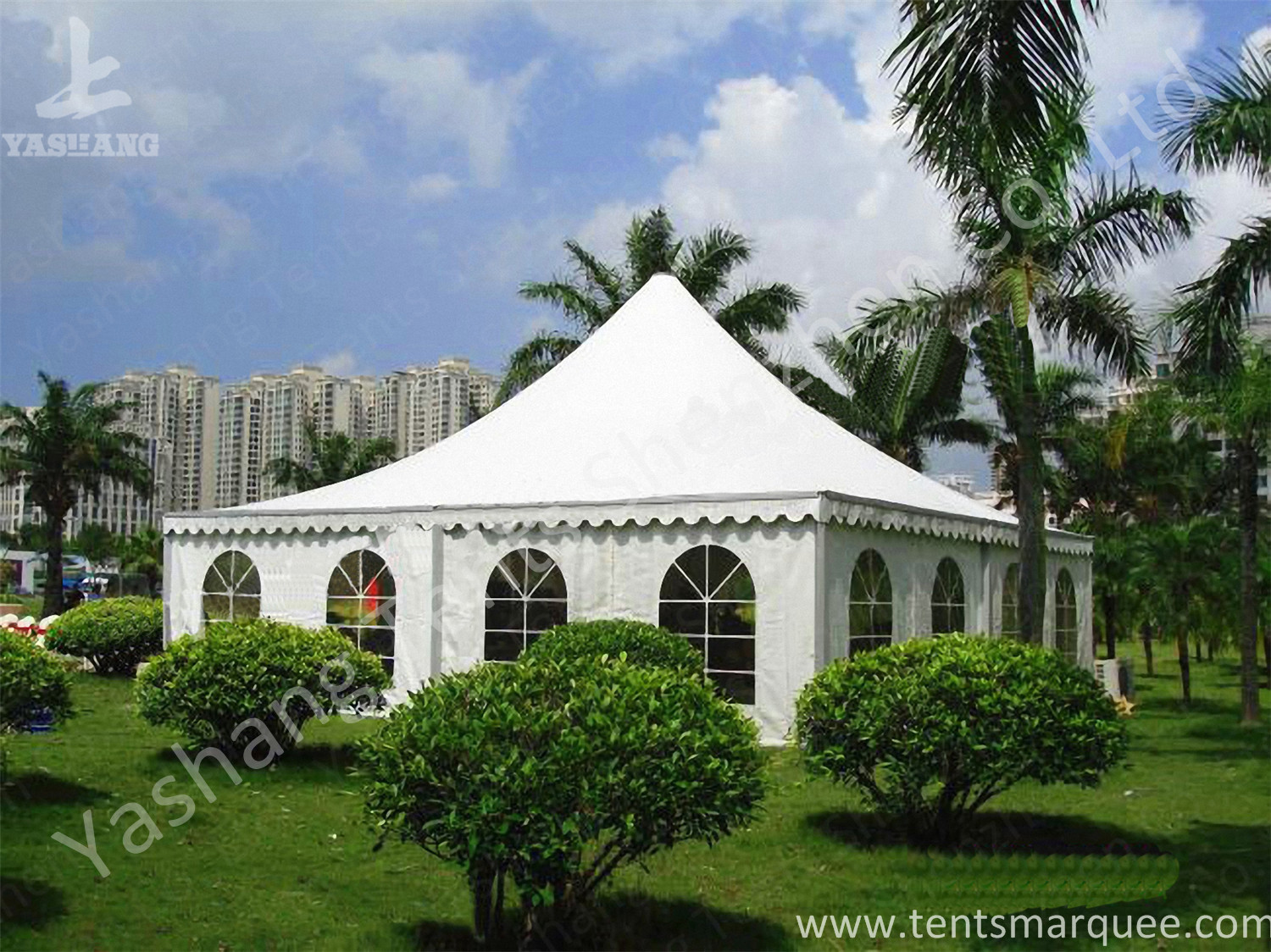 Professional 15X40 M Double Pitch Car Show Outdoor Exhibition Tents Environmentally Friendly