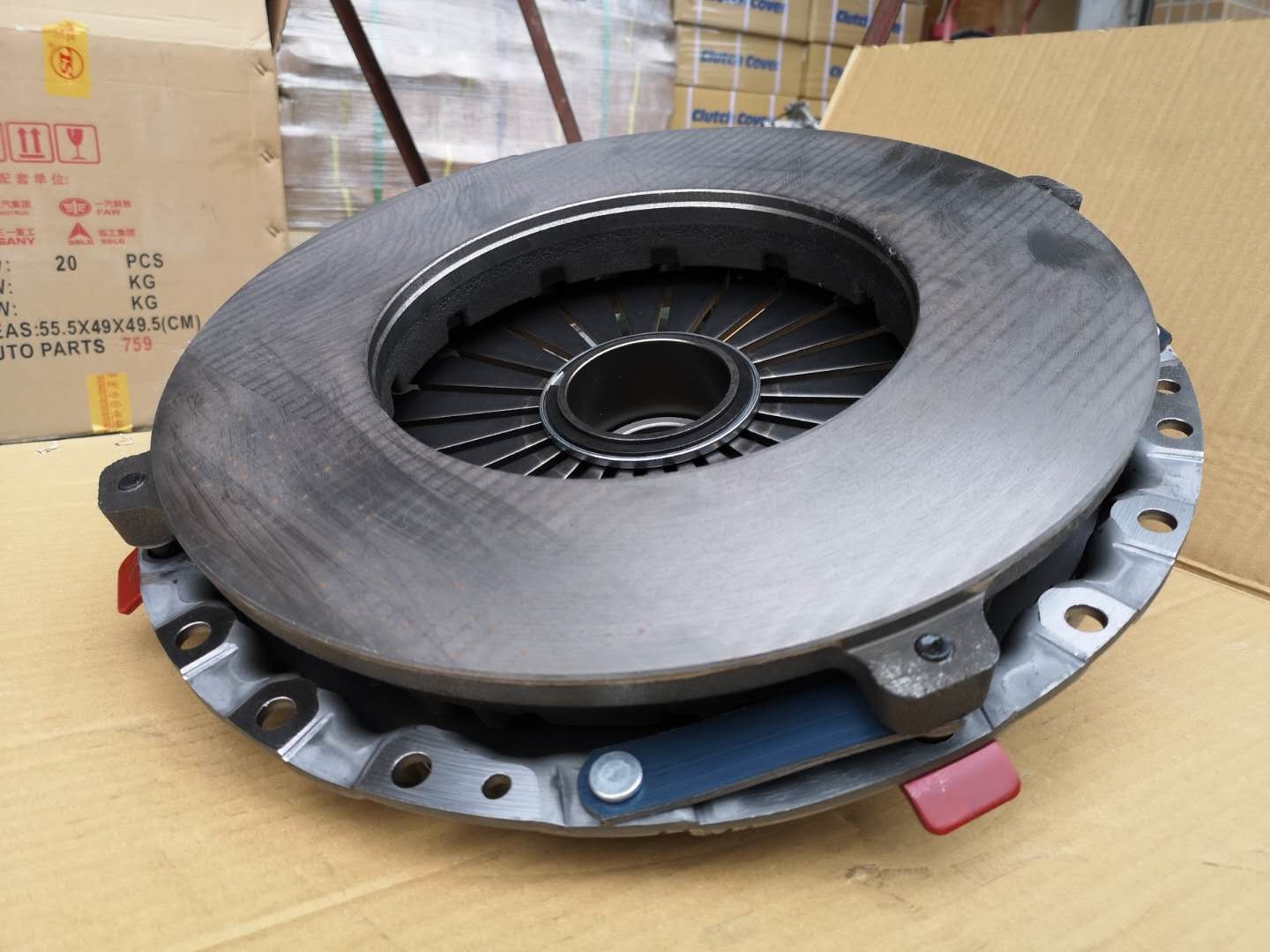 ISUZU Pump Truck 6WG1 6WF1 430mm Clutch Cover 1312204622 With Release Bearing
