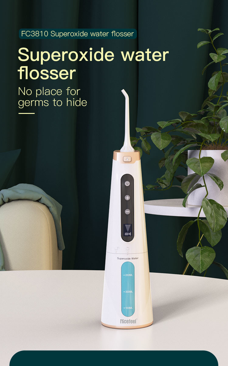 Portable Therapeutic Oral Irrigator with 300ml Water Tank High Pressure