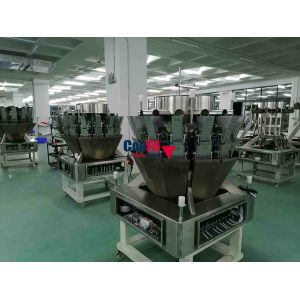 Shredded Fried Chicken Multihead Weighing Machine Fresh Food Filling Machine
