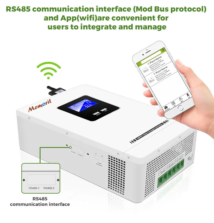 Solar inverter with WiFi function 120V 1kw inverter solar charger for commerical and home use