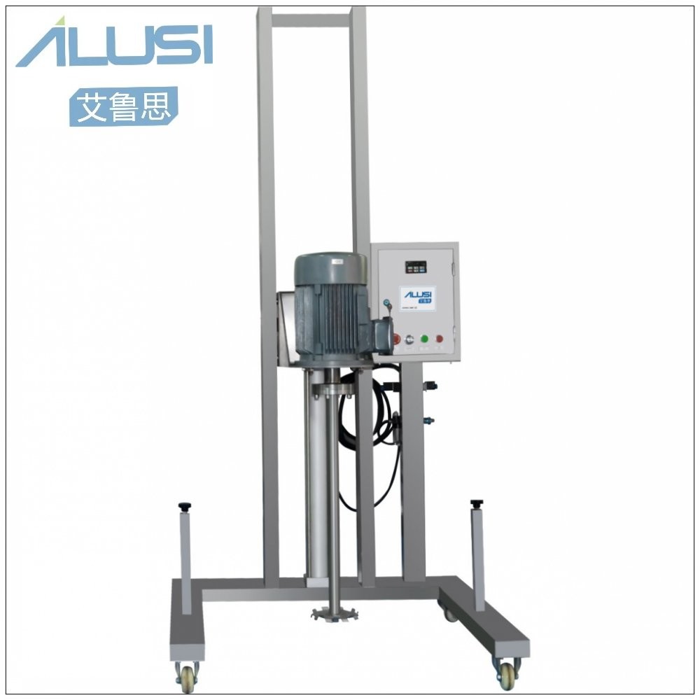 Paint Machinery 1.5kw-37kw Movable Pneumatic/Electric Lifting High Shear Disperser Paint Mixing Machine for Ink