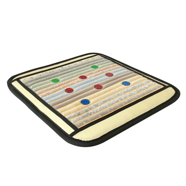 PEMF Deep Far Infrared Crystal Healing Mat Heating Pad Stone Massage 660nm Red