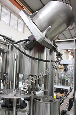 Stainless Steel Washing Filling And Capping Machine 4000BPH 8000BPH