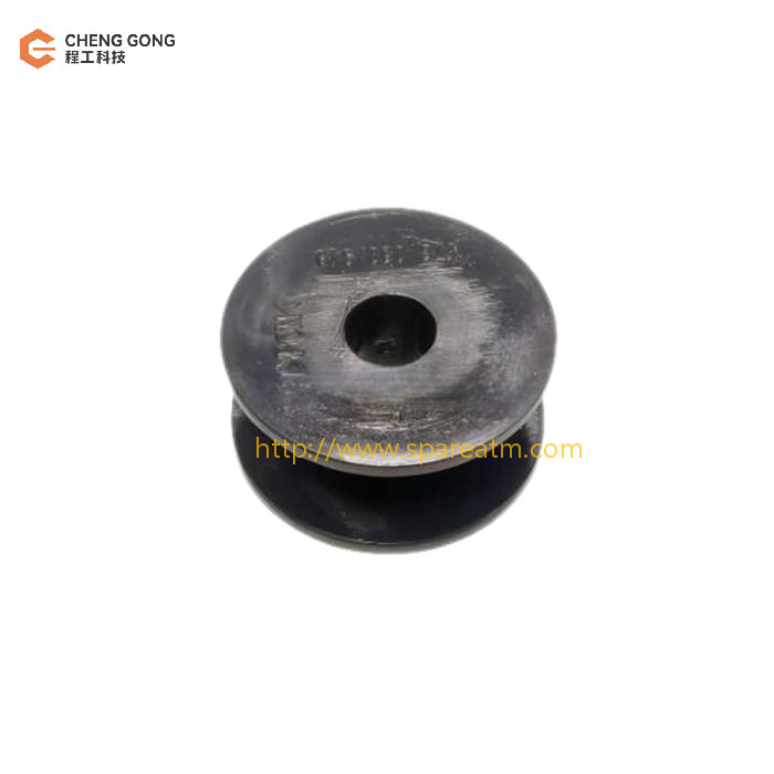 YT8.080.340 For GRG CRM9250 H68N NE Large Black Wheel With Rubber Ring Shaft Compatible With ATM Machine Parts