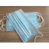 Buy cheap Anti Virus Disposable Medical Face Mask , Blue White 3 Ply Surgical Face Mask from wholesalers