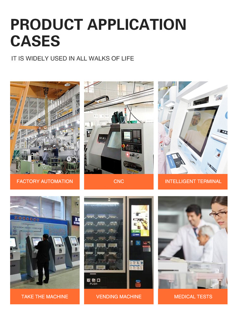 Computer Embedded Capacitor Touch Advertising Hanging Digital Signage TV