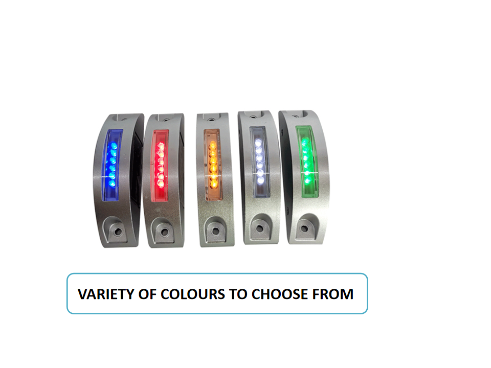 High Visible Semi Circle Solar Cast Aluminum Reflective Road Stud for Roadway Safety