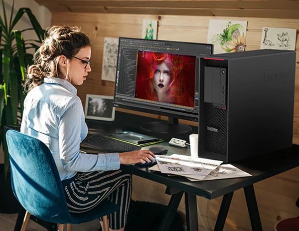 Lenovo ThinkStation P620 AMD 5945WX 16G 4T 1000W Desktops Workstation PC Computer