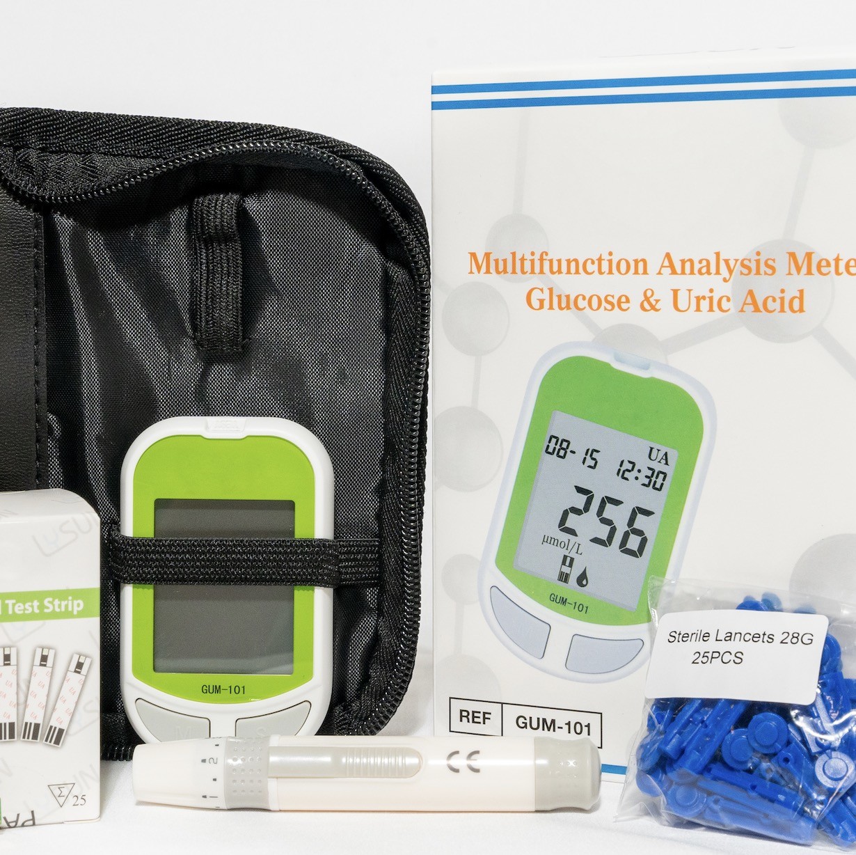 ISO9001 Fresh Capillary Blood Glucose Testing With HZ GUM-101