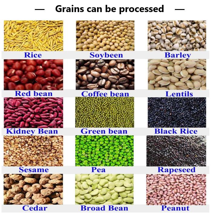 MMJM100 Rice Mill Plant for Broken White Rice Seed Winnowing and Grading Performance