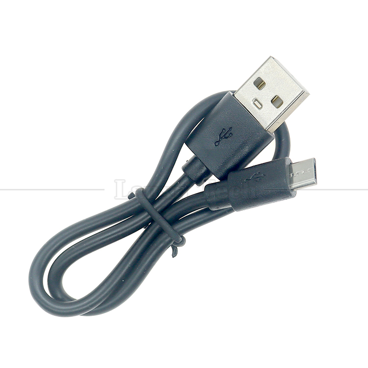 Short 30cm White Black Data V8 Micro USB Charger Cable for Android Phone