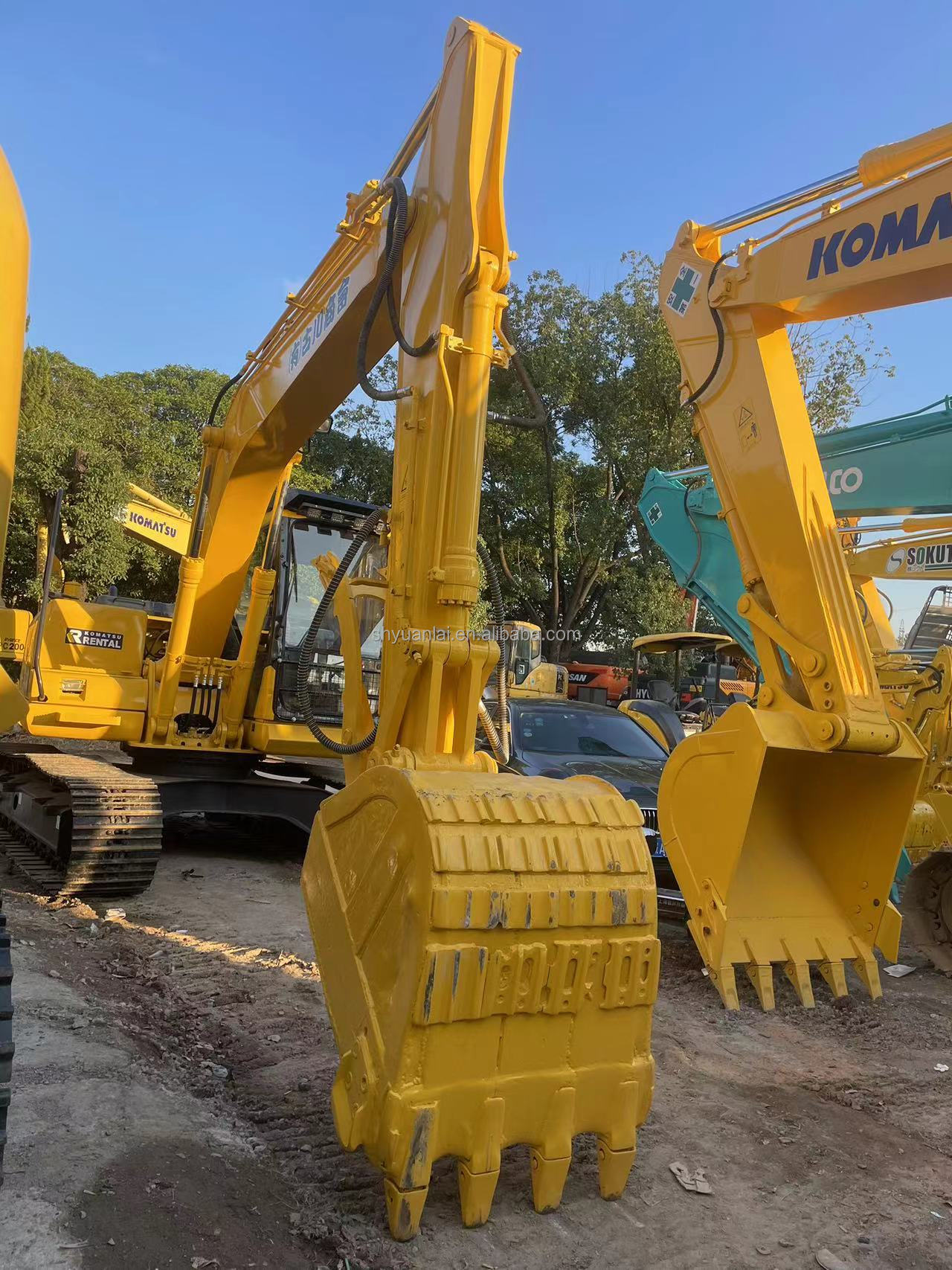 Second Hand 13 Ton Komatsu PC130 Excavator with Original Color and Fuel-Saving System