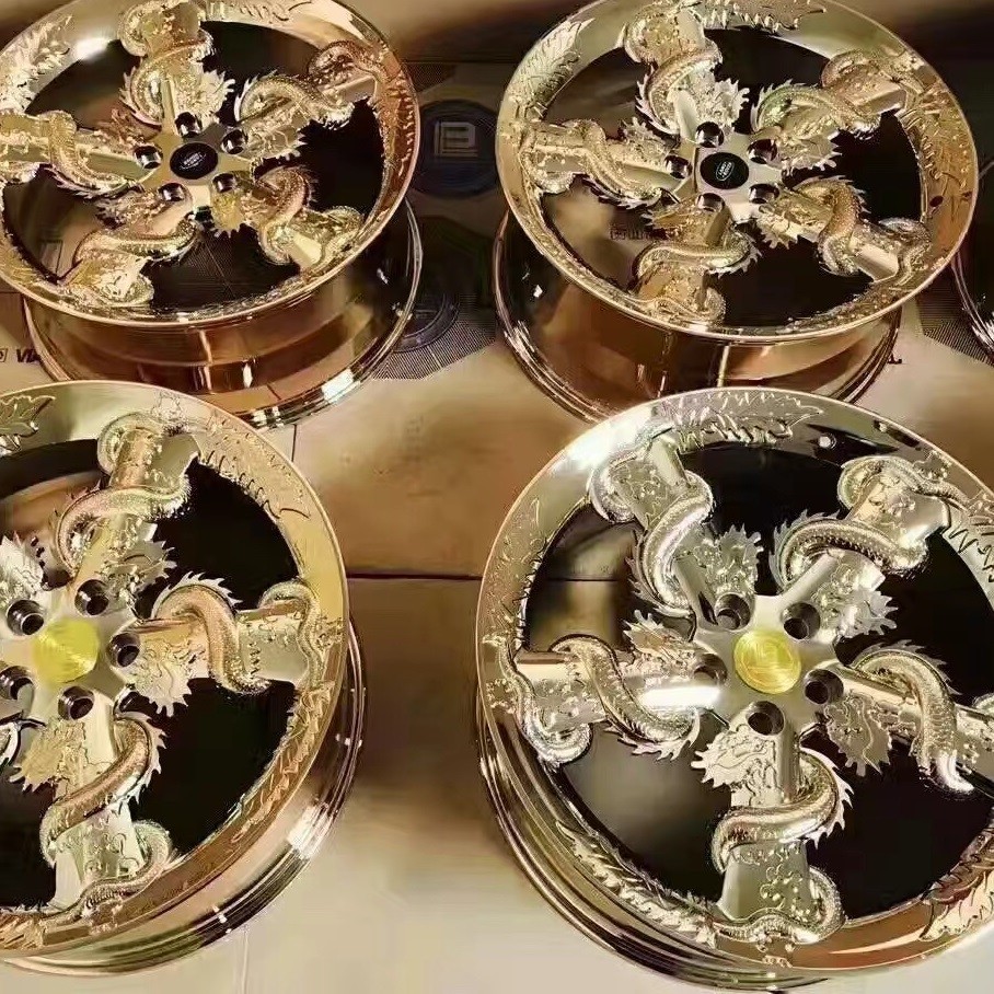 Recyclable Golden Effect Nano Mirror Spray Chrome Plating