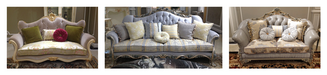 Wedding Stage Normal Lorenzo Fabric Sofa LS-F102T