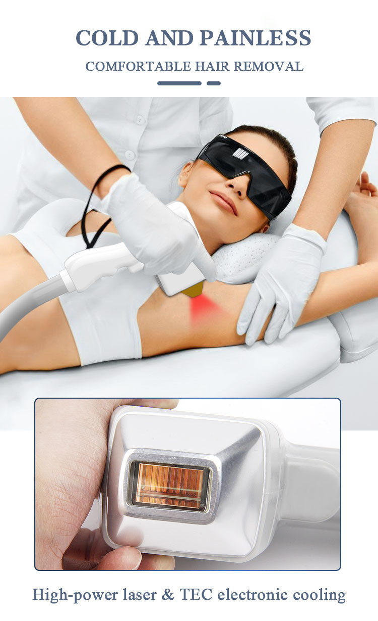 Newest Diode Laser 808 nm Alma Soprano ICE Diode Laser Hair Removal Machine Price