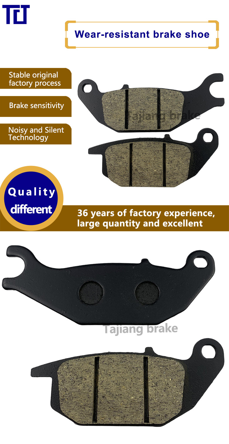 Universal Front Suzuki Motorcycle Brake Parts For Suzuki Gn125 Brake Pads Black