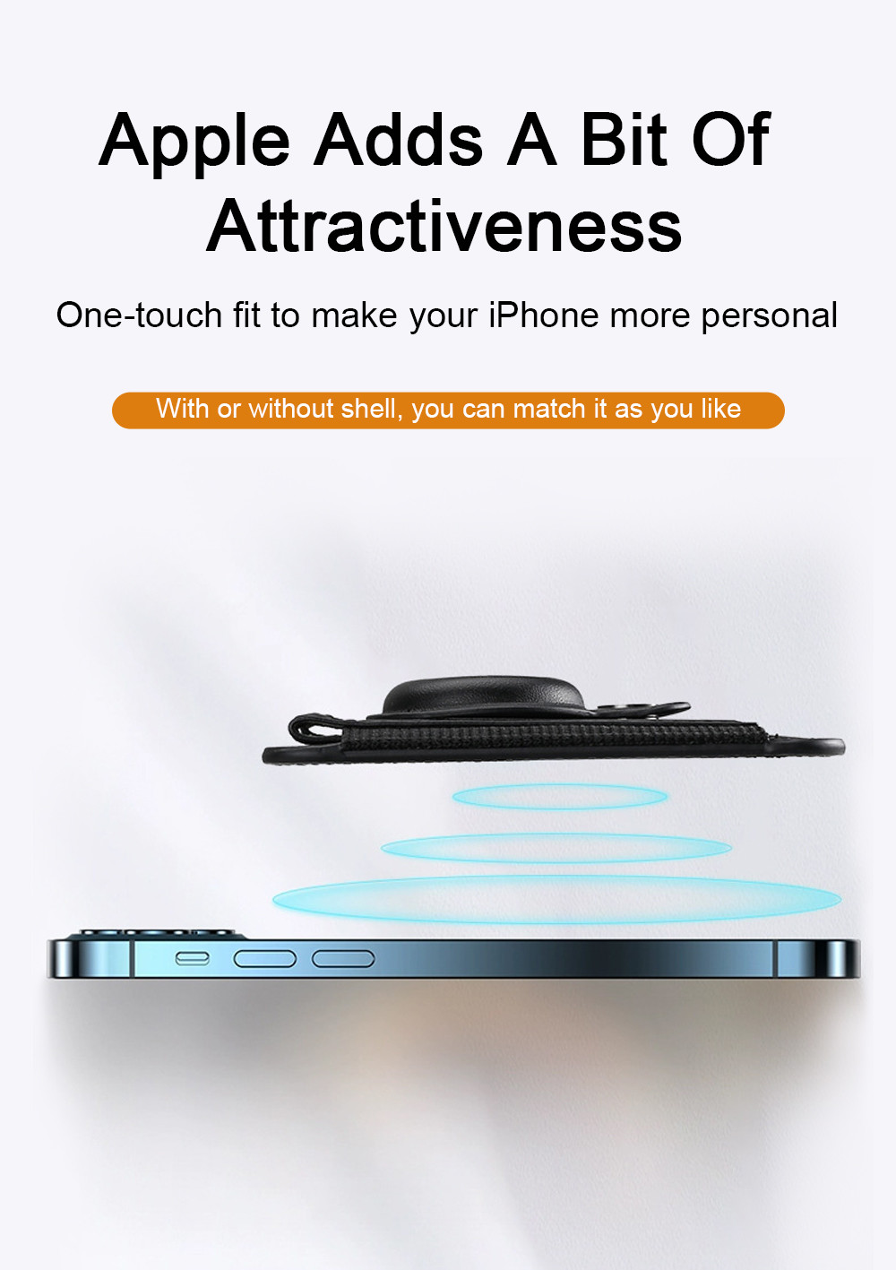 Rubber Band Magnetic Card Holder Stand Customized for Phone