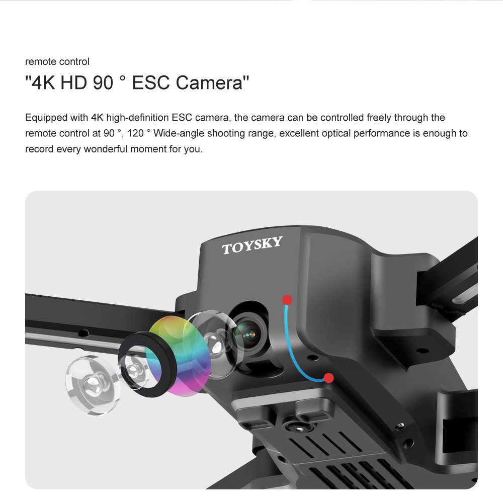 S176 -PRO RC Drone with Camera 4K Drone Dual Camera WIFI FPV One Key Return Gesture Photo/video Optical Positioning