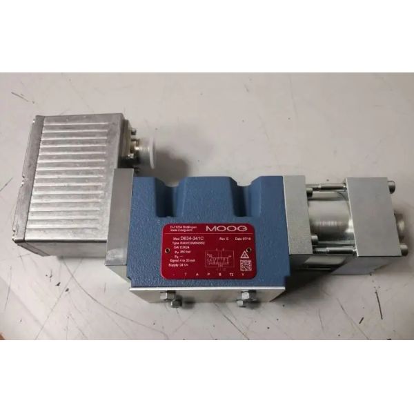 Moog Servo Valve Electro-Hydraulic Servo Valve with Rotary Pump Piston Pump and 280 Bar Pressure Rating