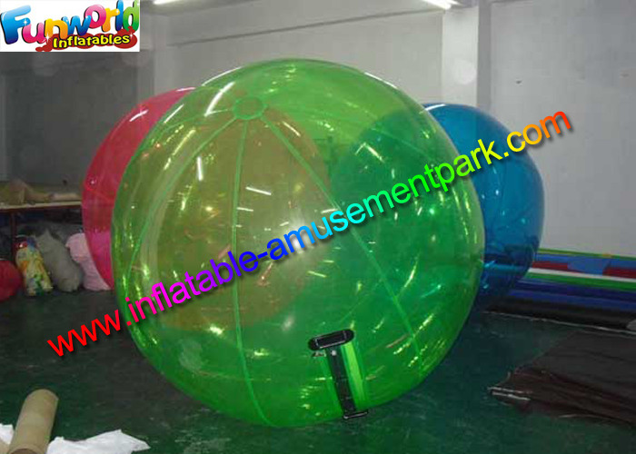 Big Zorb Floating Inflatable Water Ball With Colorful Silk Ribbon