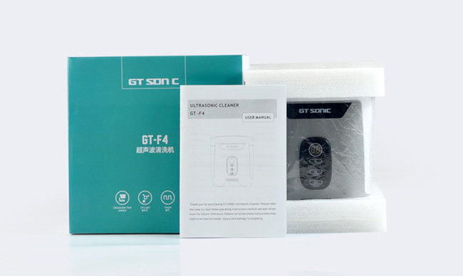 Detachable Tank Small Ultrasonic Cleaner UV Light 2 Colors LED Indicators
