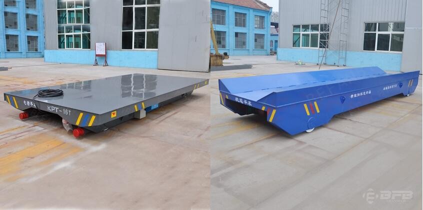 PLC Control Material Handling Trolley , Mobile Material Moving Equipment