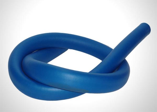 Blue Rubber Foam Insulation Tube , Air Conditioner Copper Pipe Insulation
