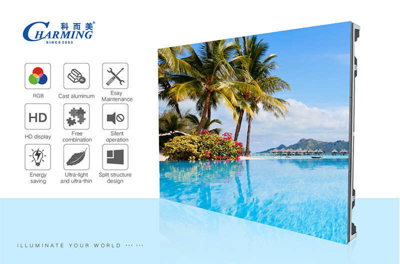 Multipurpose 200W Fine Pitch Display , IP42 Indoor LED Video Display