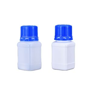 China 60ml Square Plastic Laboratory Polylab Reagent Bottle For Scientific Experiment ODM on sale