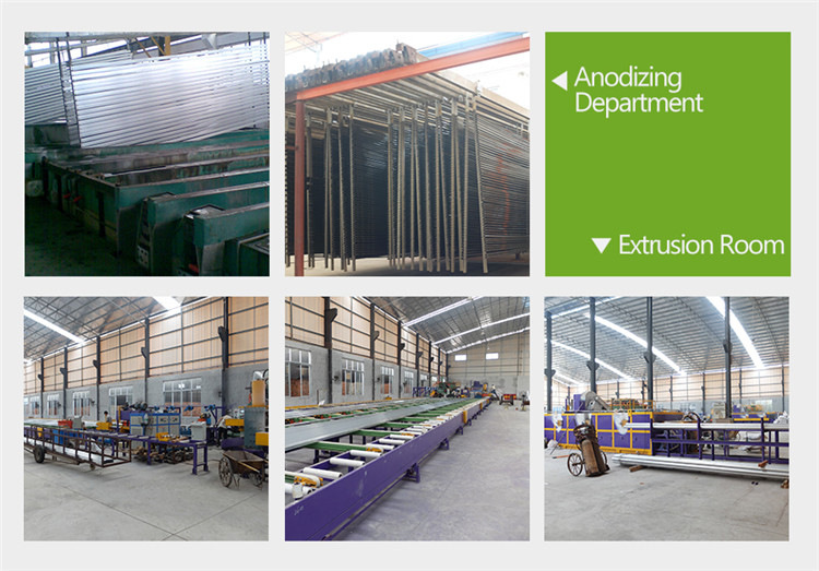 Top Quality Powder Coating Aluminum Window and Door Extrusion Profiles