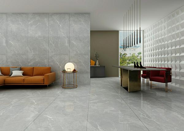 Retro Stunning 900x1800x9mm Grey Marble Look W.A 0.5% Outdoor Floor Glazed