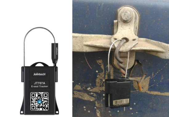Theft Resistant GPS Container Lock