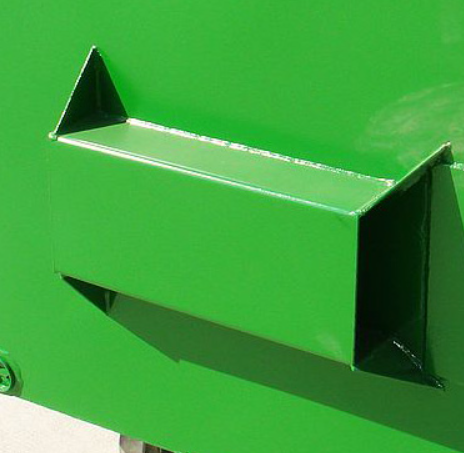 Heavy Duty Stackable Front Lift Bins with Reinforced Bases