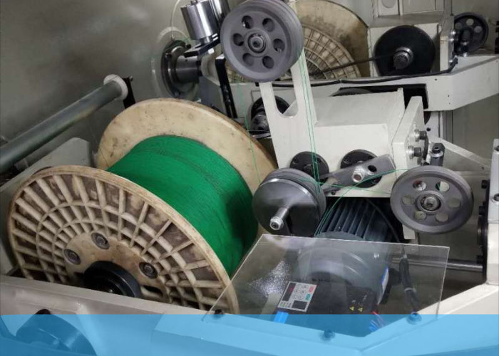 PLC Control Horizontal Cable Twisting Machine , 2200rpm Wire Buncher Machine