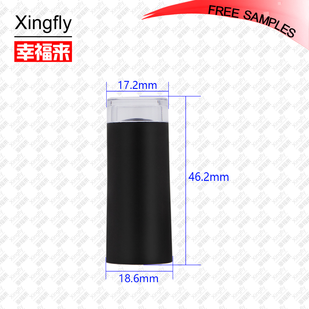 Plastic Nail Polish Cap 18.6mmx17.2mm glossy matt surfacing