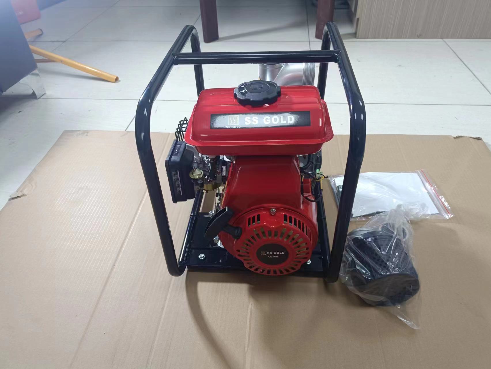Stable KZ20H High Pressure Gasoline Engine Water Pump with 55m3/h Discharge Capacity