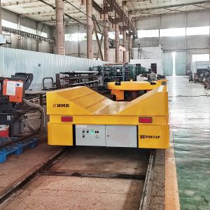 35T Automated Material Handling Systems RGV Rail Transfer Trolley