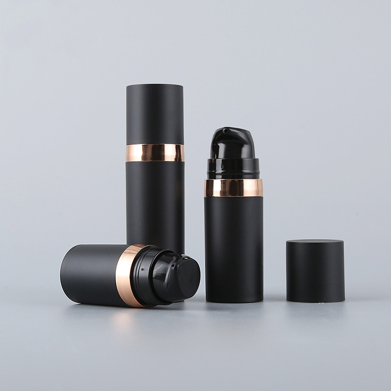 1oz 2oz 3oz 4oz 80ml 100ml 120ml Refillable Airless Lotion Pump Bottle featuring Customized Colors and Frosted Finish