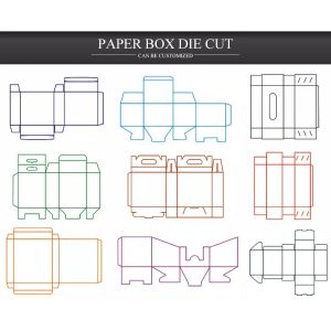 ISO9001 120gsm Black Matt Kraft Paper Drawer Box With Handles