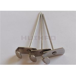 14ga X 2-1/2" Ss Rectangular Top Lacing Anchors To Secure Removable Insulating