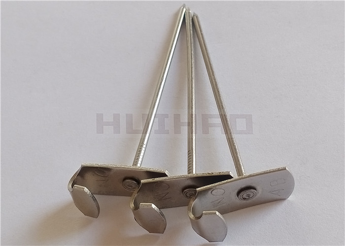 14ga X 2-1/2" Ss Rectangular Top Lacing Anchors To Secure Removable Insulating Blankets