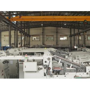 Grey Board Cardboard Laminating Machine PLC Control Automatic Lamination Machine