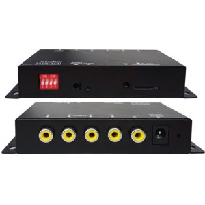  4 CH Vehicle Security Camera System Support Night Vision VGA Video Resolution Manufactures